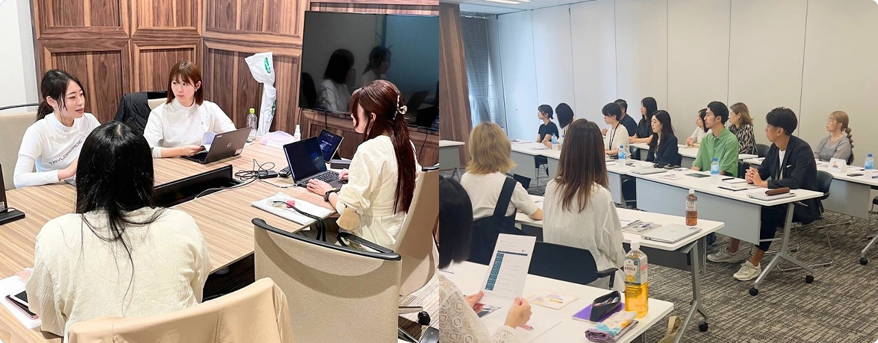 充実した研修プログラムが揃っています