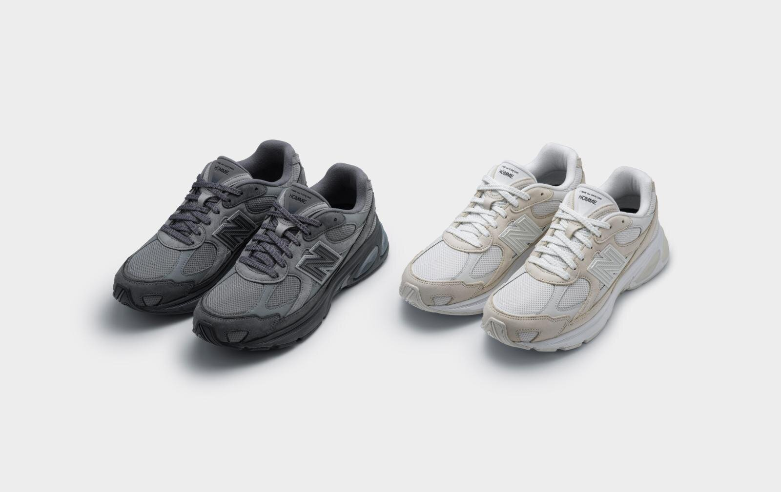 【New Balance × COMME des GARÇONS HOMME】コラボスニーカー発売！　クラシックランニング着想「ABZORB 2010」のデザインを解説