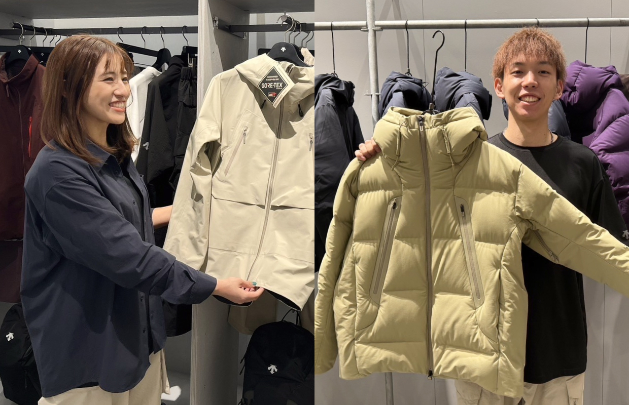 スポーツブランドDESENTEで販売スタッフ